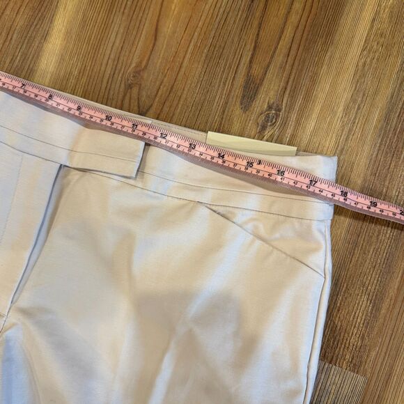 Ann Taylor NWT Beige Khaki Cropped Leg Curvy Pants Size 12 - Picture 7 of 8